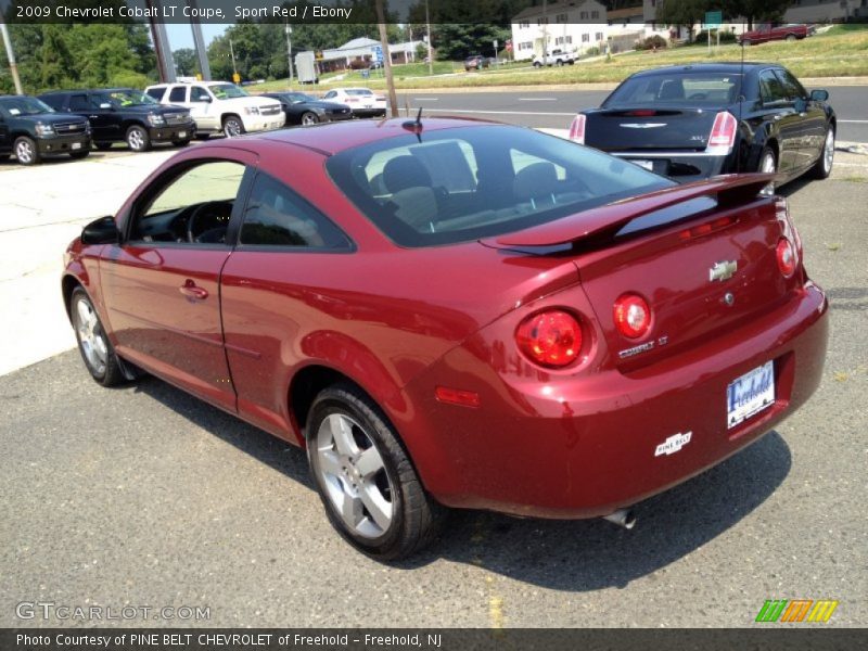 Sport Red / Ebony 2009 Chevrolet Cobalt LT Coupe