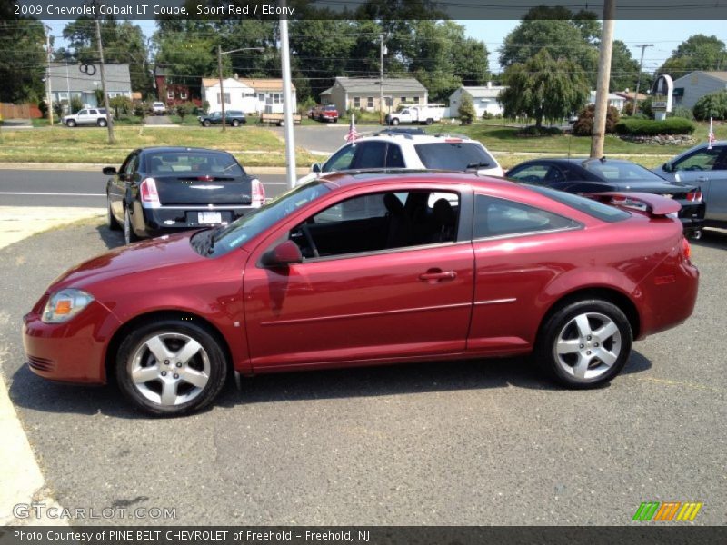 Sport Red / Ebony 2009 Chevrolet Cobalt LT Coupe