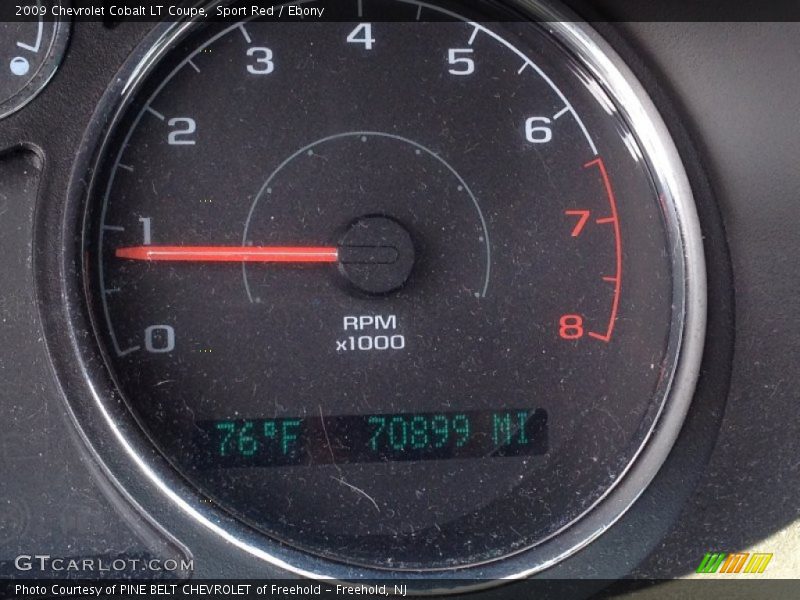 Sport Red / Ebony 2009 Chevrolet Cobalt LT Coupe