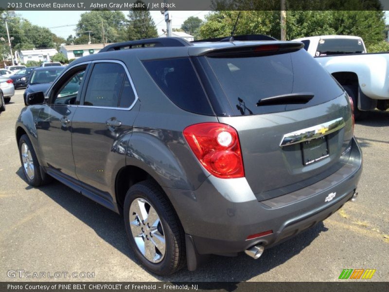 Ashen Gray Metallic / Jet Black 2013 Chevrolet Equinox LT