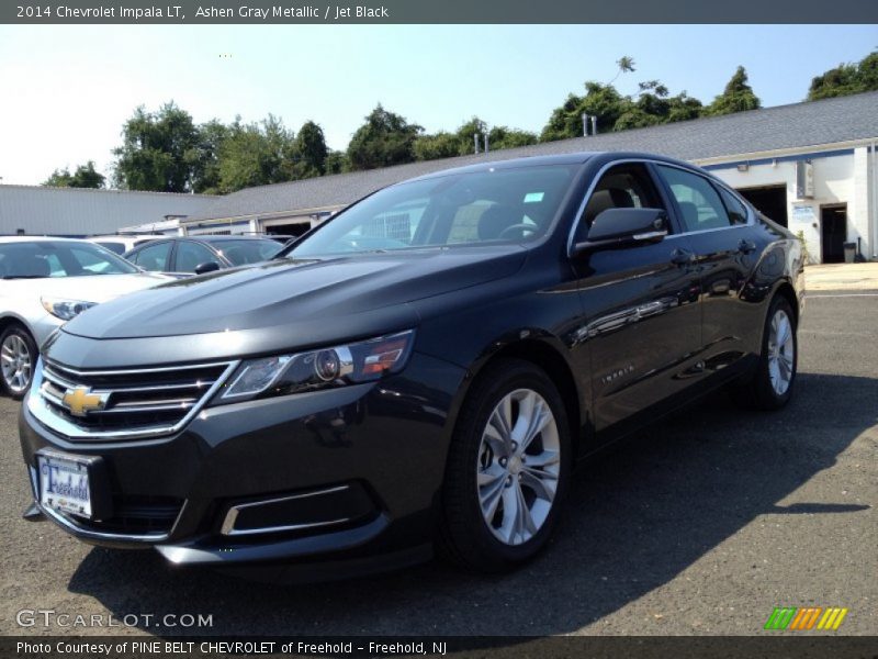 Ashen Gray Metallic / Jet Black 2014 Chevrolet Impala LT