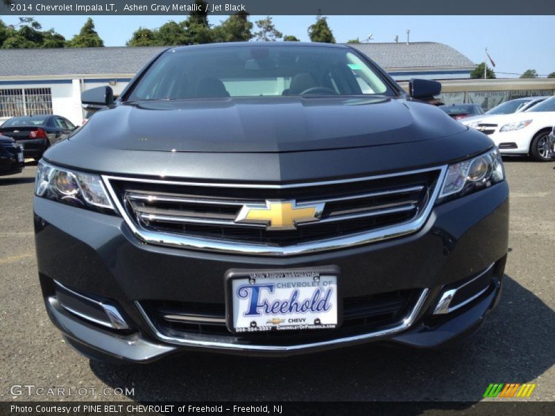 Ashen Gray Metallic / Jet Black 2014 Chevrolet Impala LT