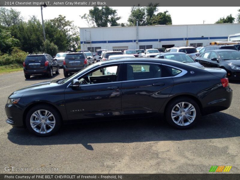 Ashen Gray Metallic / Jet Black 2014 Chevrolet Impala LT