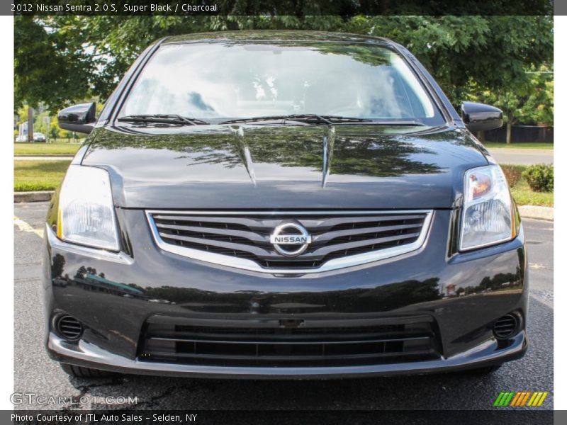 Super Black / Charcoal 2012 Nissan Sentra 2.0 S