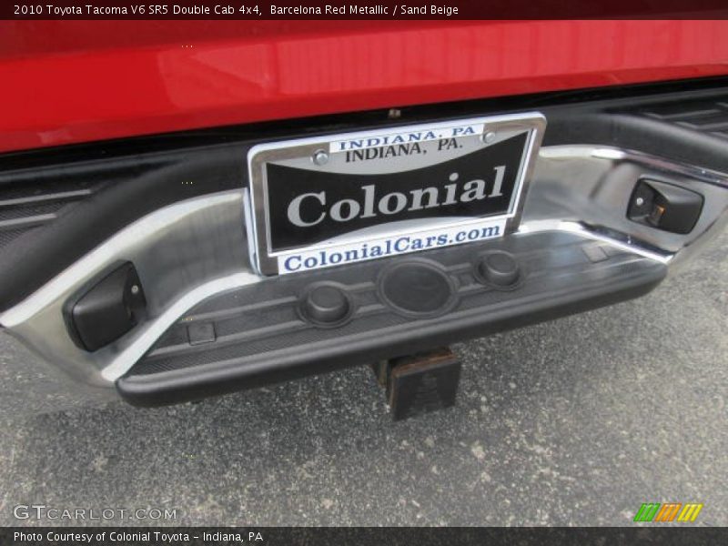 Barcelona Red Metallic / Sand Beige 2010 Toyota Tacoma V6 SR5 Double Cab 4x4