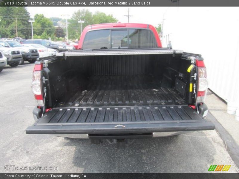 Barcelona Red Metallic / Sand Beige 2010 Toyota Tacoma V6 SR5 Double Cab 4x4