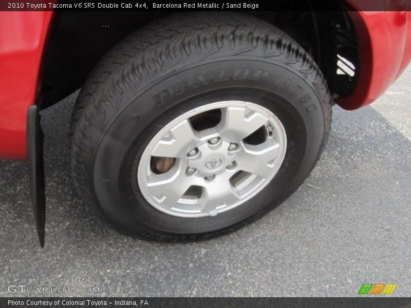 Barcelona Red Metallic / Sand Beige 2010 Toyota Tacoma V6 SR5 Double Cab 4x4