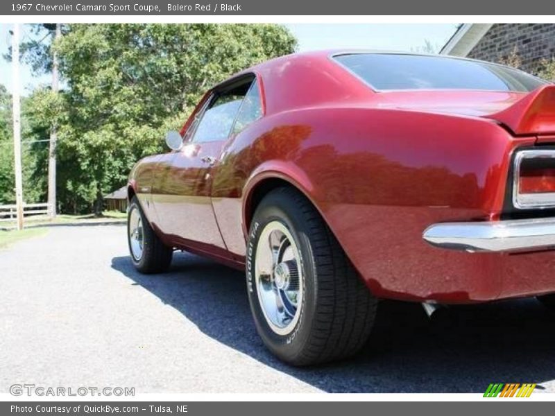 Bolero Red / Black 1967 Chevrolet Camaro Sport Coupe