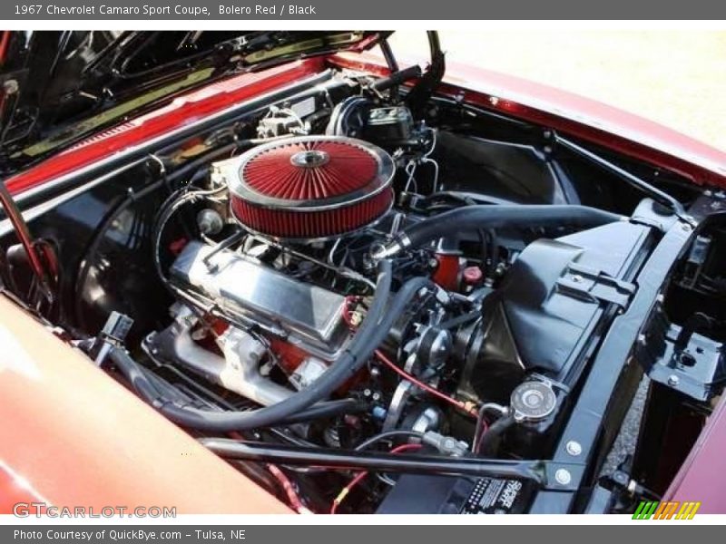 Bolero Red / Black 1967 Chevrolet Camaro Sport Coupe