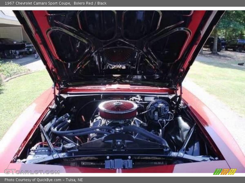 Bolero Red / Black 1967 Chevrolet Camaro Sport Coupe