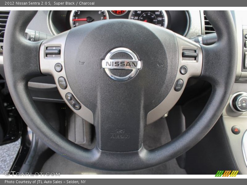 Super Black / Charcoal 2012 Nissan Sentra 2.0 S