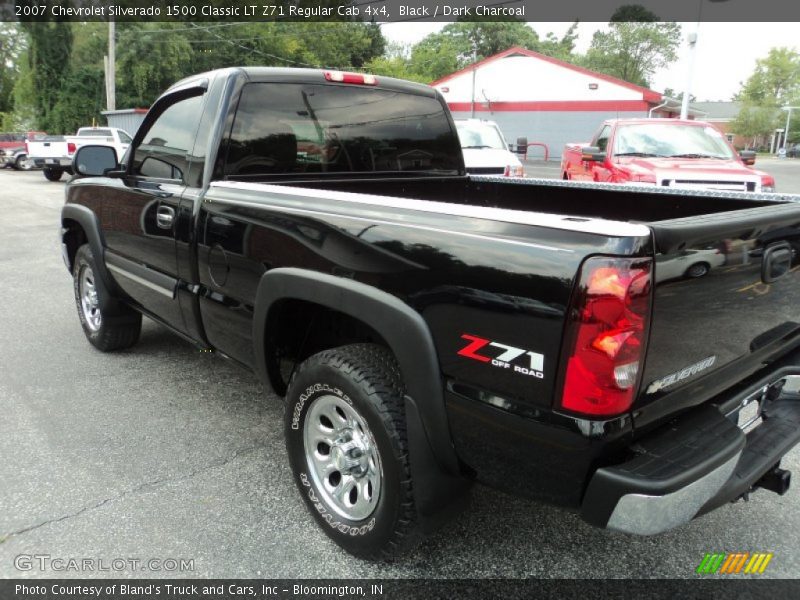 Black / Dark Charcoal 2007 Chevrolet Silverado 1500 Classic LT Z71 Regular Cab 4x4