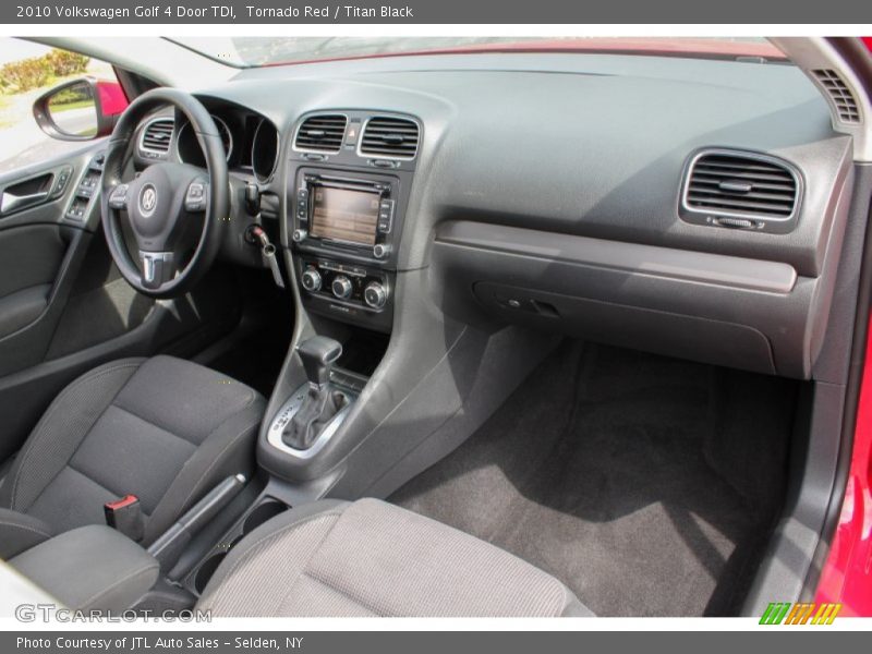 Dashboard of 2010 Golf 4 Door TDI