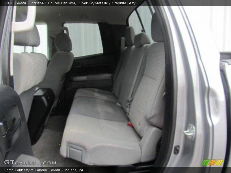 Silver Sky Metallic / Graphite Gray 2010 Toyota Tundra SR5 Double Cab 4x4