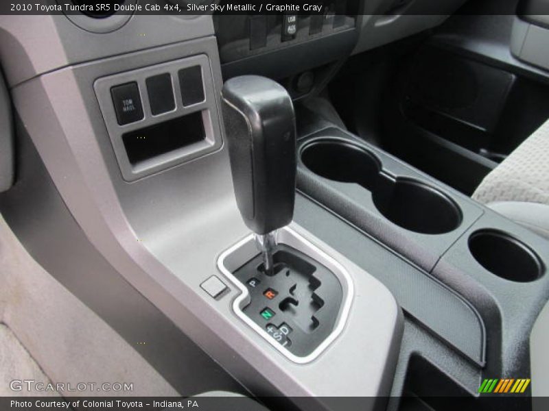 Silver Sky Metallic / Graphite Gray 2010 Toyota Tundra SR5 Double Cab 4x4