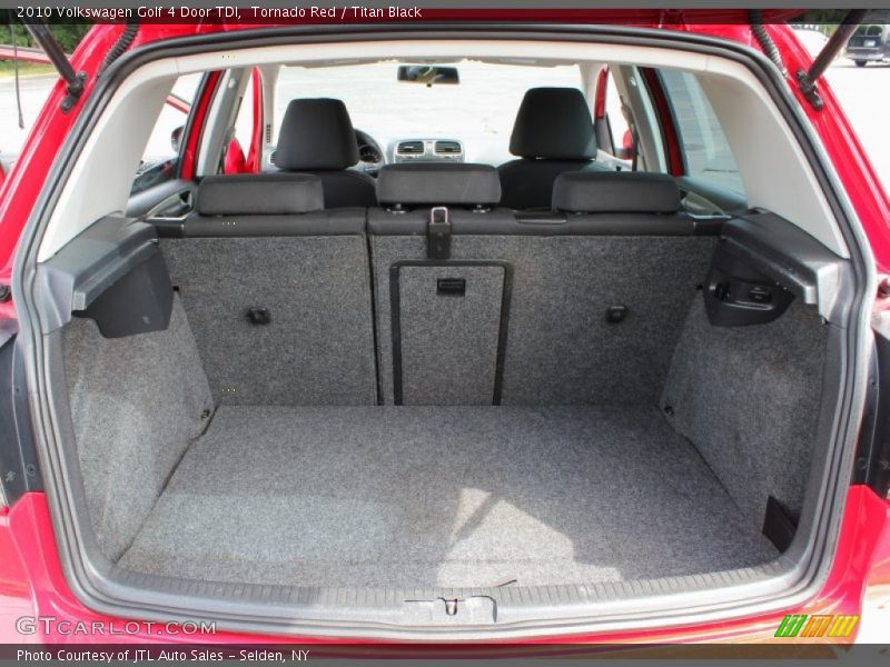  2010 Golf 4 Door TDI Trunk