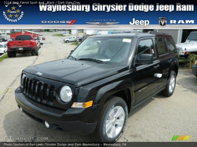 Black / Dark Slate Gray 2014 Jeep Patriot Sport 4x4