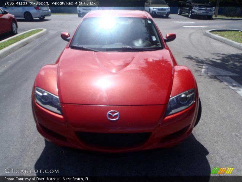 Velocity Red Mica / Black 2005 Mazda RX-8 Sport