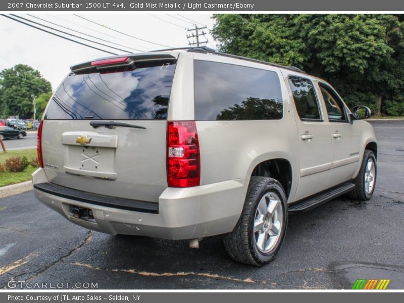 Gold Mist Metallic / Light Cashmere/Ebony 2007 Chevrolet Suburban 1500 LT 4x4