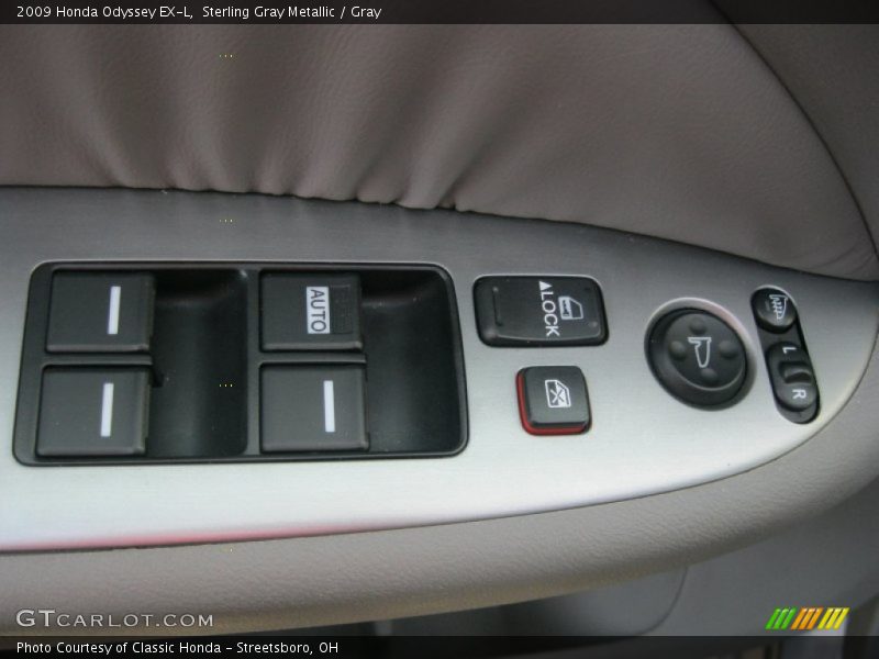 Sterling Gray Metallic / Gray 2009 Honda Odyssey EX-L