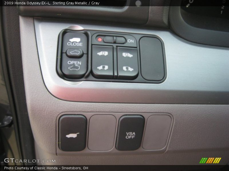 Sterling Gray Metallic / Gray 2009 Honda Odyssey EX-L