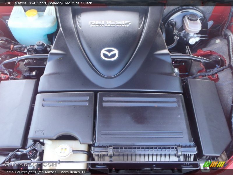 Velocity Red Mica / Black 2005 Mazda RX-8 Sport