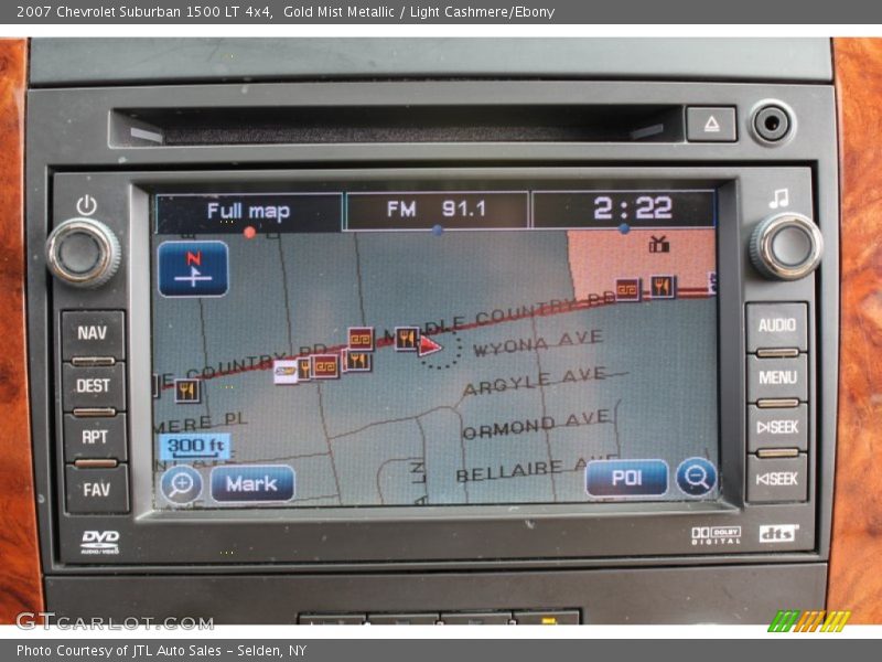 Gold Mist Metallic / Light Cashmere/Ebony 2007 Chevrolet Suburban 1500 LT 4x4