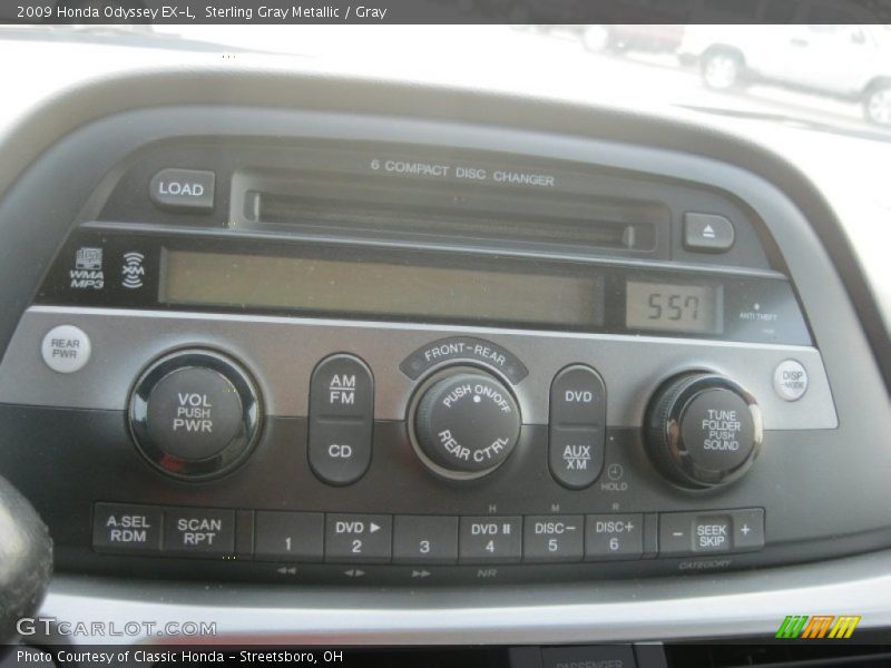 Sterling Gray Metallic / Gray 2009 Honda Odyssey EX-L