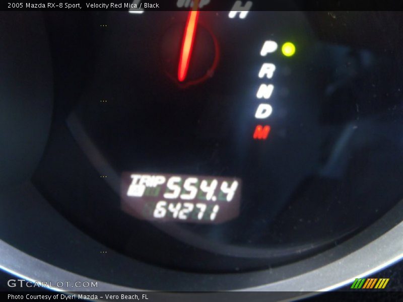 Velocity Red Mica / Black 2005 Mazda RX-8 Sport
