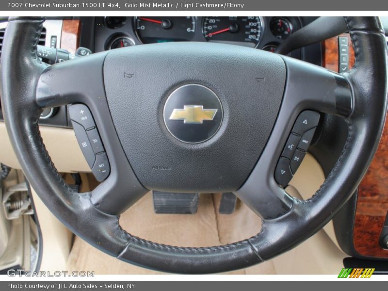 Gold Mist Metallic / Light Cashmere/Ebony 2007 Chevrolet Suburban 1500 LT 4x4