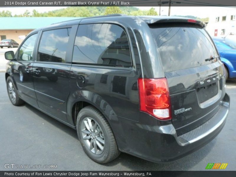  2014 Grand Caravan R/T Brilliant Black Crystal Pearl