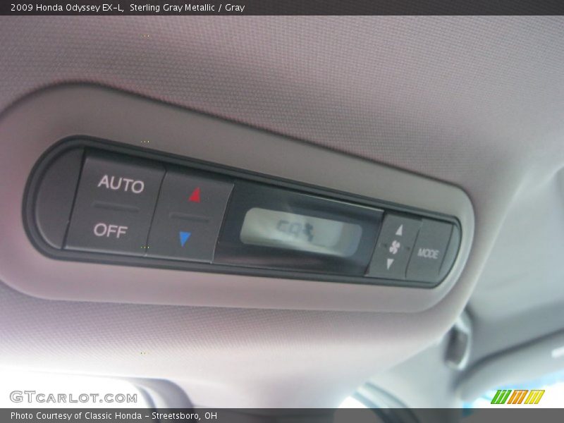Sterling Gray Metallic / Gray 2009 Honda Odyssey EX-L