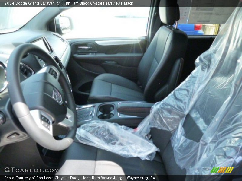 Brilliant Black Crystal Pearl / R/T Black 2014 Dodge Grand Caravan R/T