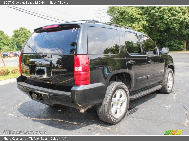 Black / Ebony 2007 Chevrolet Tahoe LTZ 4x4