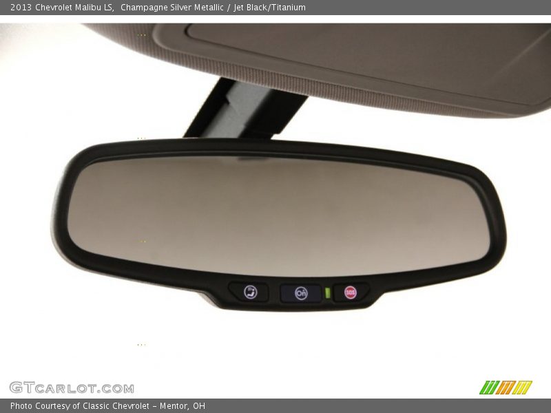 Champagne Silver Metallic / Jet Black/Titanium 2013 Chevrolet Malibu LS