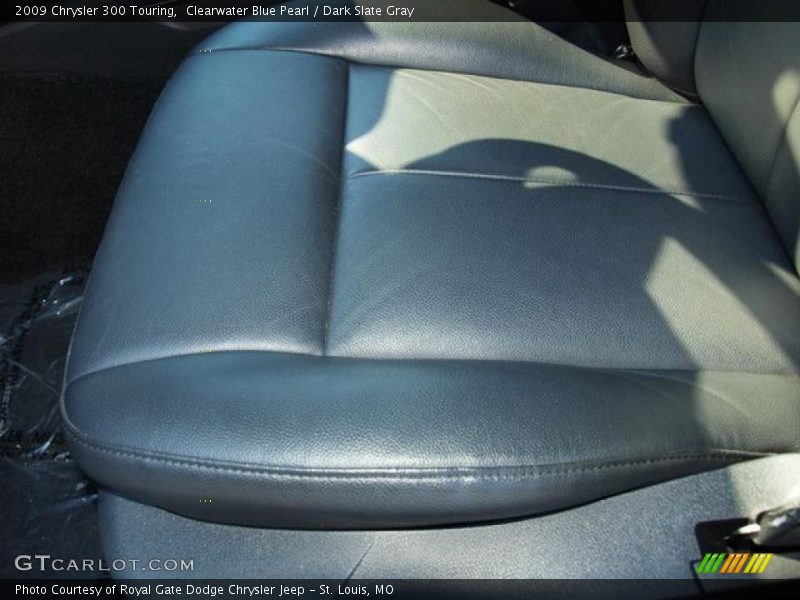 Clearwater Blue Pearl / Dark Slate Gray 2009 Chrysler 300 Touring