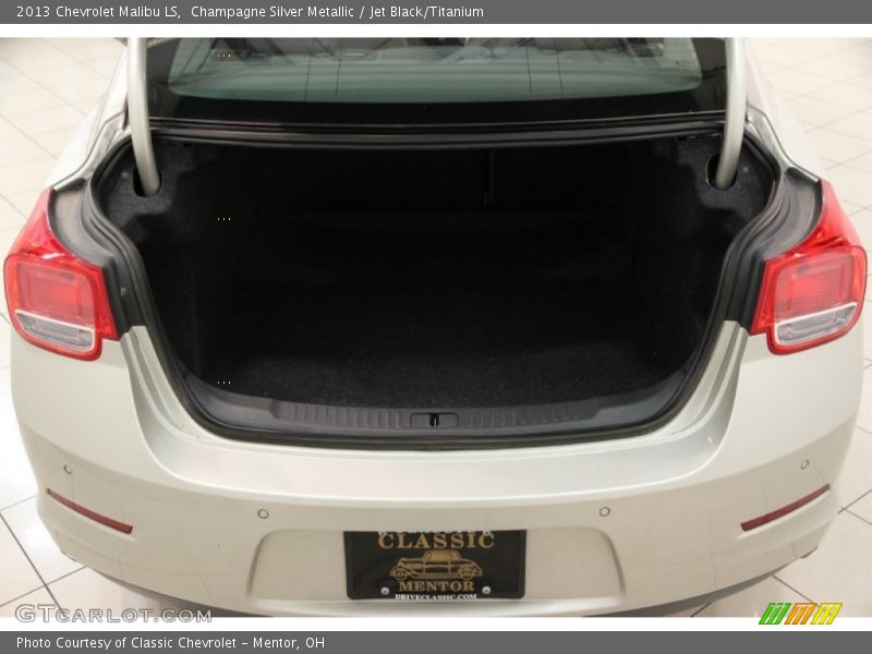 Champagne Silver Metallic / Jet Black/Titanium 2013 Chevrolet Malibu LS