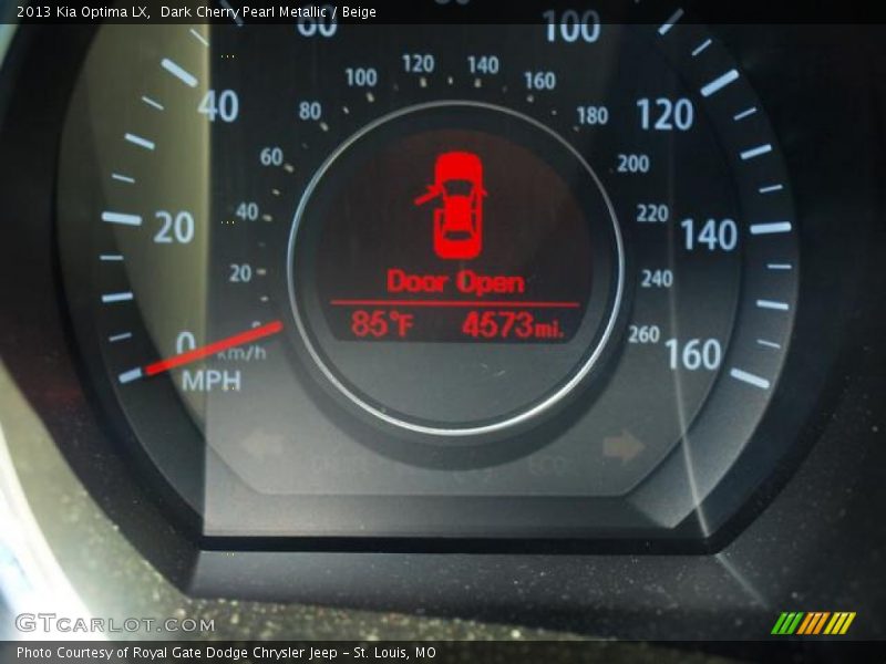 Dark Cherry Pearl Metallic / Beige 2013 Kia Optima LX