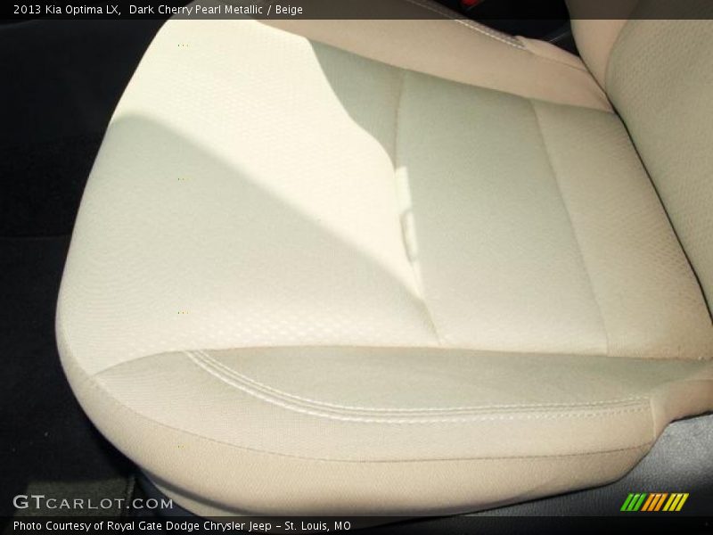 Dark Cherry Pearl Metallic / Beige 2013 Kia Optima LX