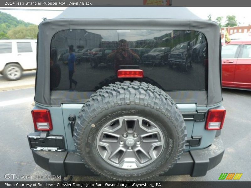 Anvil / Black 2014 Jeep Wrangler Rubicon 4x4