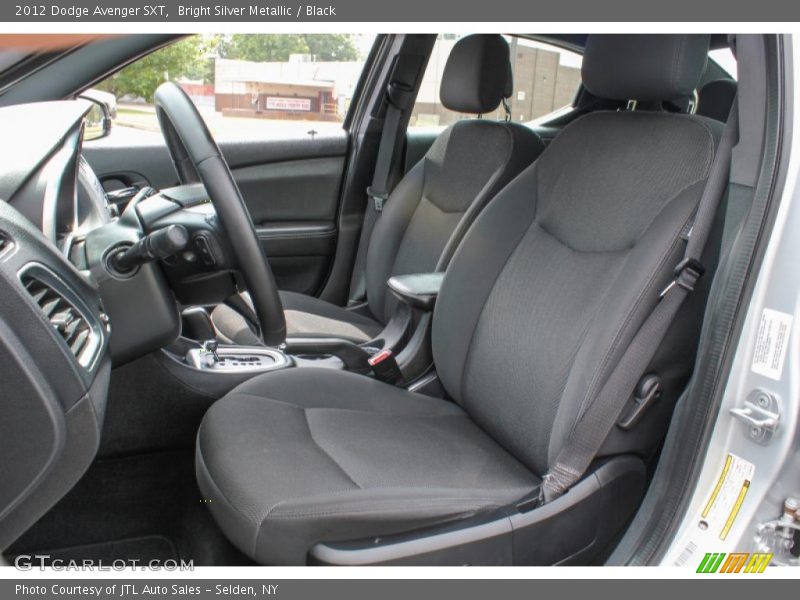 Front Seat of 2012 Avenger SXT