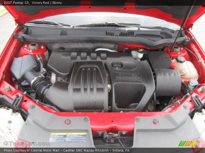 Victory Red / Ebony 2007 Pontiac G5