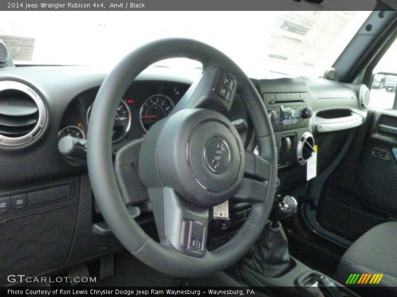  2014 Wrangler Rubicon 4x4 Steering Wheel