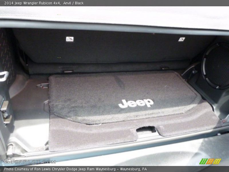 Anvil / Black 2014 Jeep Wrangler Rubicon 4x4