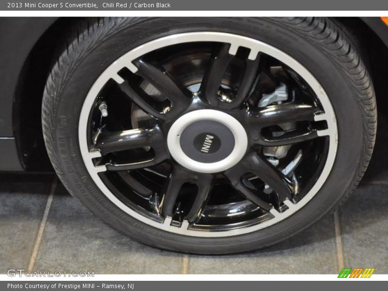 Chili Red / Carbon Black 2013 Mini Cooper S Convertible