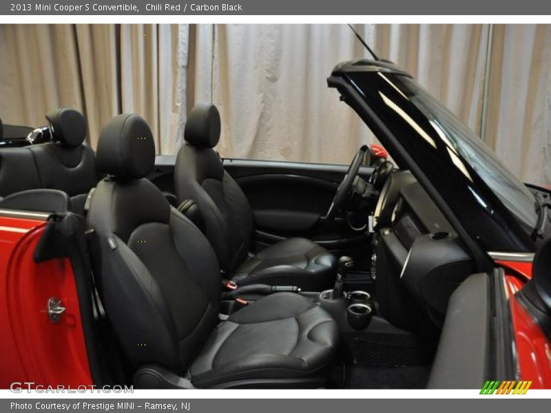 Chili Red / Carbon Black 2013 Mini Cooper S Convertible