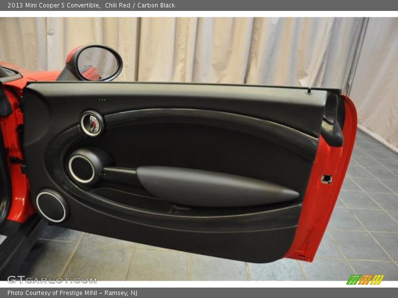 Chili Red / Carbon Black 2013 Mini Cooper S Convertible