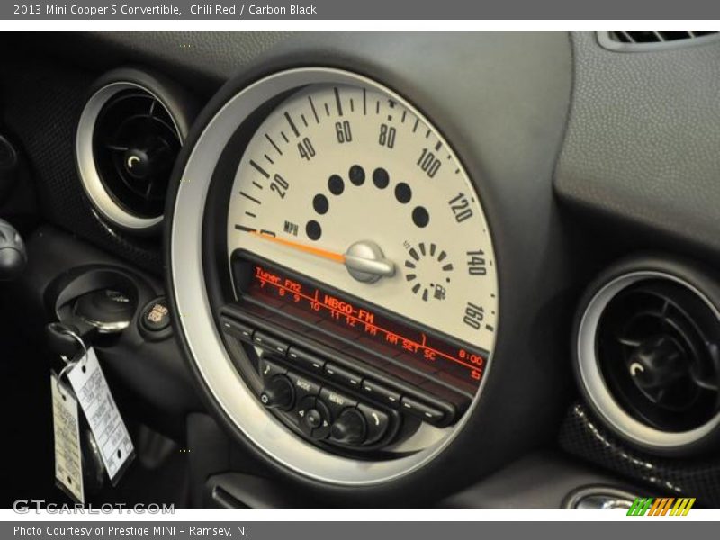 Chili Red / Carbon Black 2013 Mini Cooper S Convertible