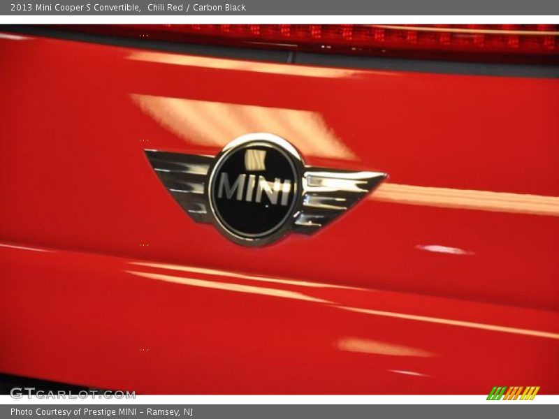 Chili Red / Carbon Black 2013 Mini Cooper S Convertible