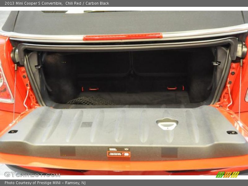 Chili Red / Carbon Black 2013 Mini Cooper S Convertible